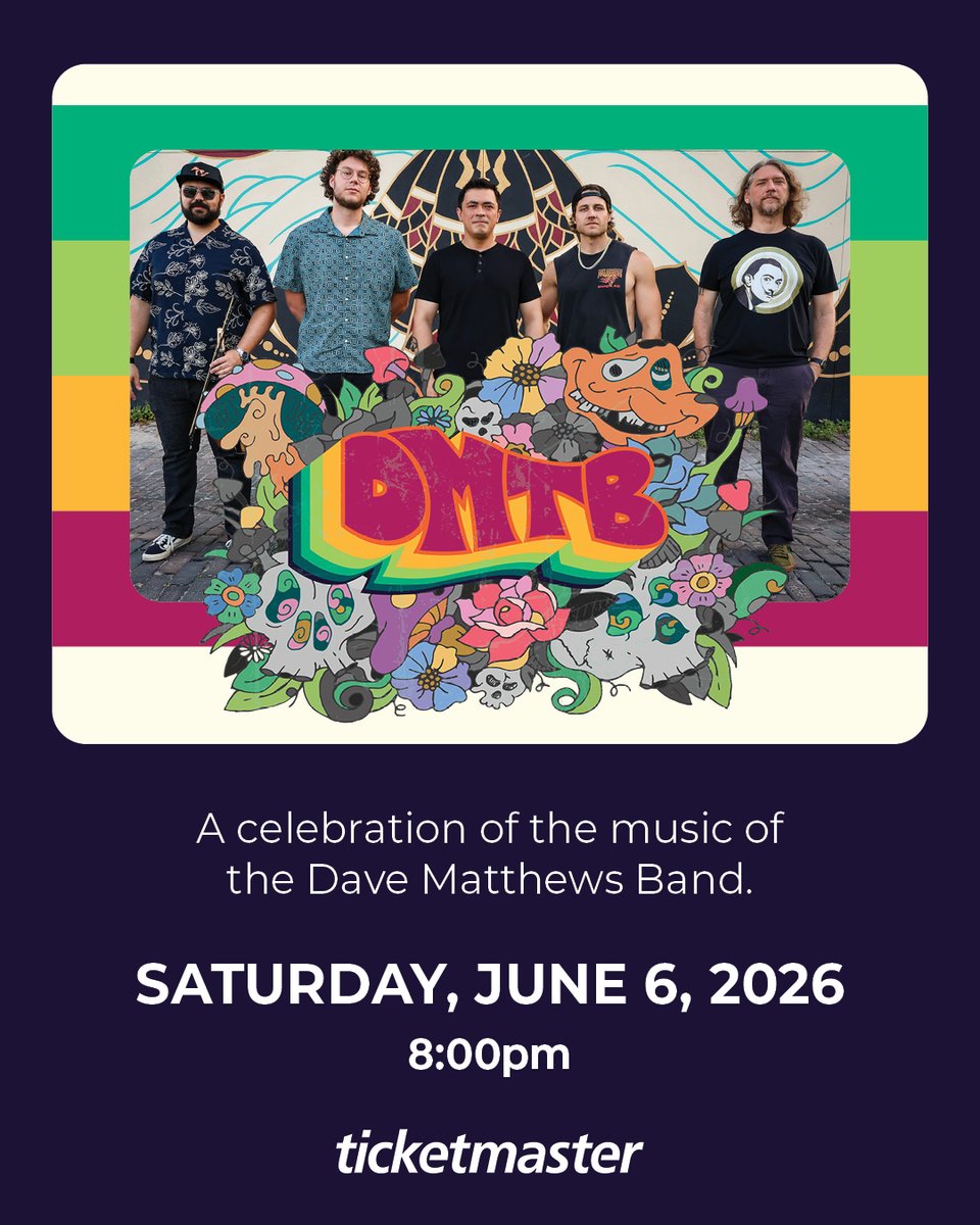 bluechipcasino's tweet photo. Now's your chance to win to see a tribute to Dave Matthews Band, DMTB. Sign up to win a VIP Package for two which includes two premium tickets and dinner for two!  🎤

🗓️ Saturday, June 6, 8:00pm
🌟 Stardust Event Center

Enter for a chance to win: https://t.co/8L9fCV8U92 🔗 https://t.co/fEFynHQ6CV