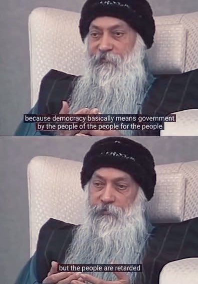 Actor winning election based on popularity reminds me of this quote 😭