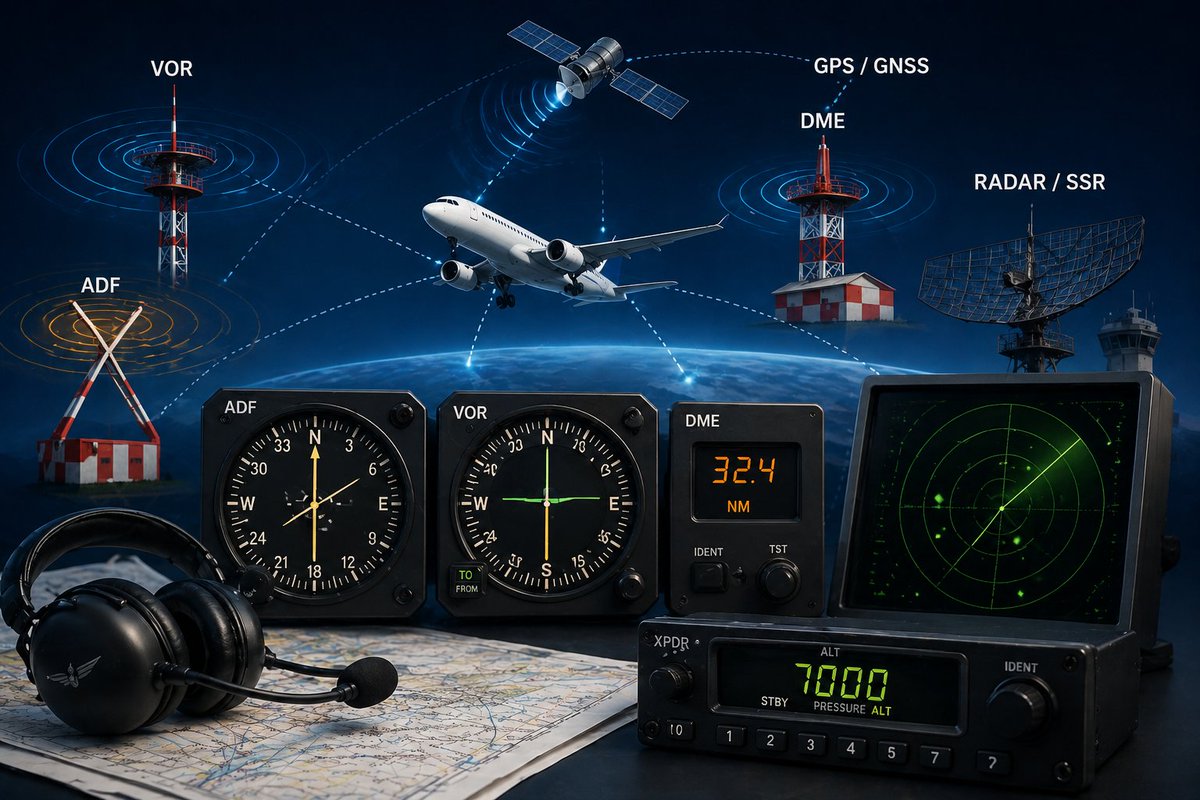 GroundSchoolAer's tweet photo. 📡 NEW: Our SACAA CPL Radio Aids &amp; Communications Course is now live — for both Aeroplane ✈️ &amp; Helicopter 🚁!

Covers everything from Basic Radio Theory to GNSS/GPS. Study offline. Pass first time.

👉 https://t.co/hQZpsxVhsJ 

#SACAA #CPL #PilotTraining #GroundSchool #Aviation https://t.co/OXzcXhIpfX