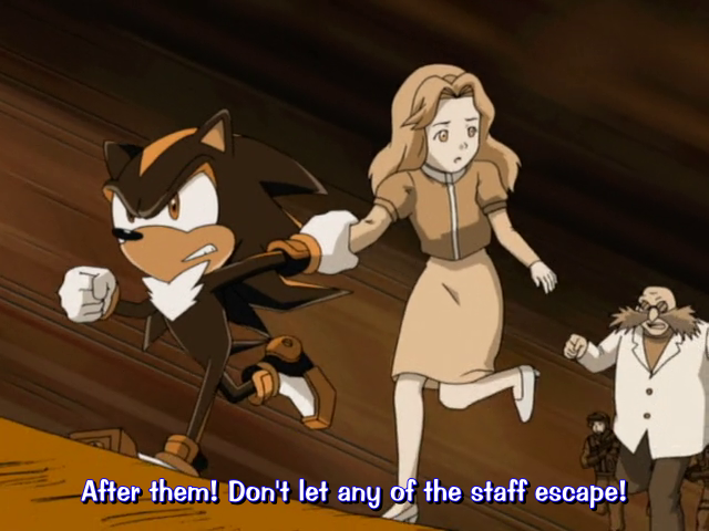 Ochan30's tweet photo. You have NO idea how thanks to Shadow's popularity we get to watch this poor girl get offed in SO many different adaptations.
#SonicTheHedgehog #SONICX #Episode36 #AnimeRetroRewatch @DigiRanma https://t.co/8XErKP4djE