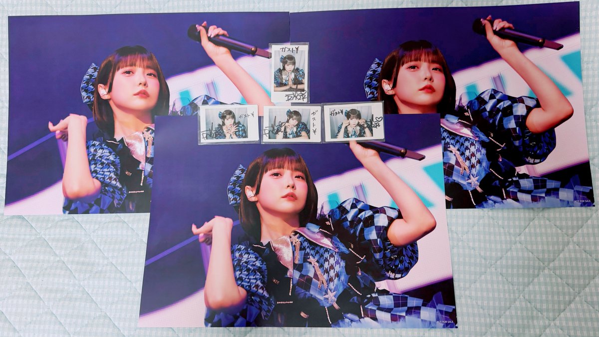 【美品】福山梨乃A3ポスター3種+浴衣すきくじA4ポスター2種(福山梨乃、集合) SUKISUKI
