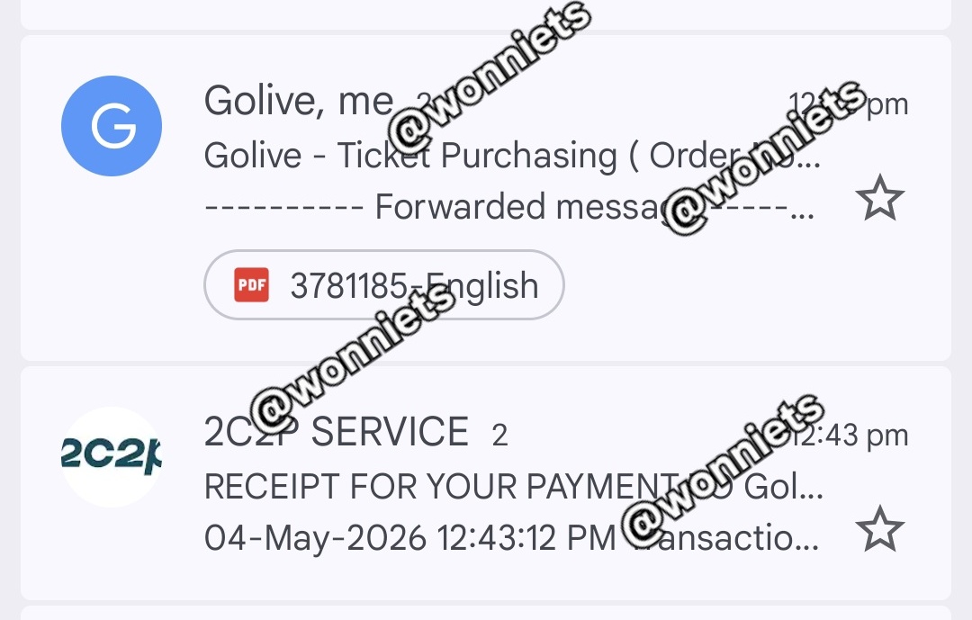 Tops to avoid scammer ! if you want to buy from reseller please ask for these two reciepts from the seller. If they cannot provide then please don't entertain and block je! sayangi duit anda #5SOSinKL