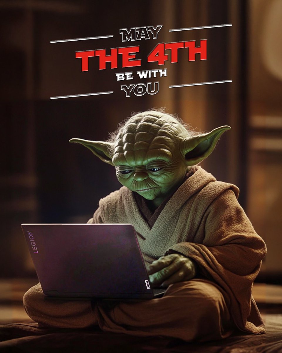 Lenovo_ME's tweet image. May the fourth be with you. Happy #StarWarsDay!

يوم #ستار_وورز سعيد من لينوفو!

#Lenovo