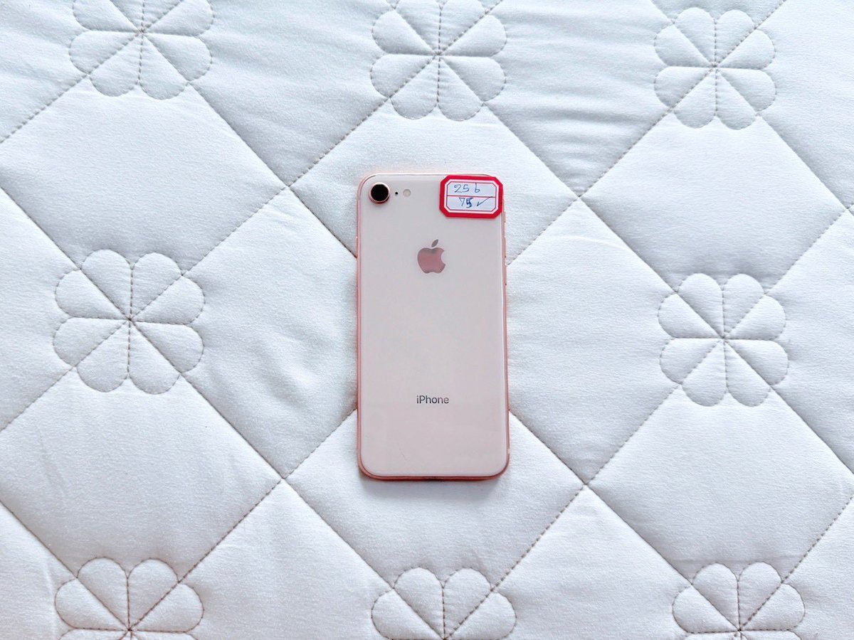 pptqoy's tweet photo. iPhone 8 256gb🌸🍀

𓈒 2,320บาท Free shipping

𓈒WiFi -Sim
•ไม่ติดไอคลาว 
• สแกนกดได้ แบต75
• รีเซ็ตได้

แถม  เคส สายชาร์จ ของจุกจิก

( ประกัน 10 วัน 🏝♥️ )

#ส่งต่อไอโฟน #ไอโฟน5s #ไอโฟนมือสอง  #ไอโฟน #ไอโฟน5 #ไอโฟน6 #ไอโฟน7 #ไอโฟนse1 #ไอโฟนมือสองราคาถูก https://t.co/qzNeOre55Z