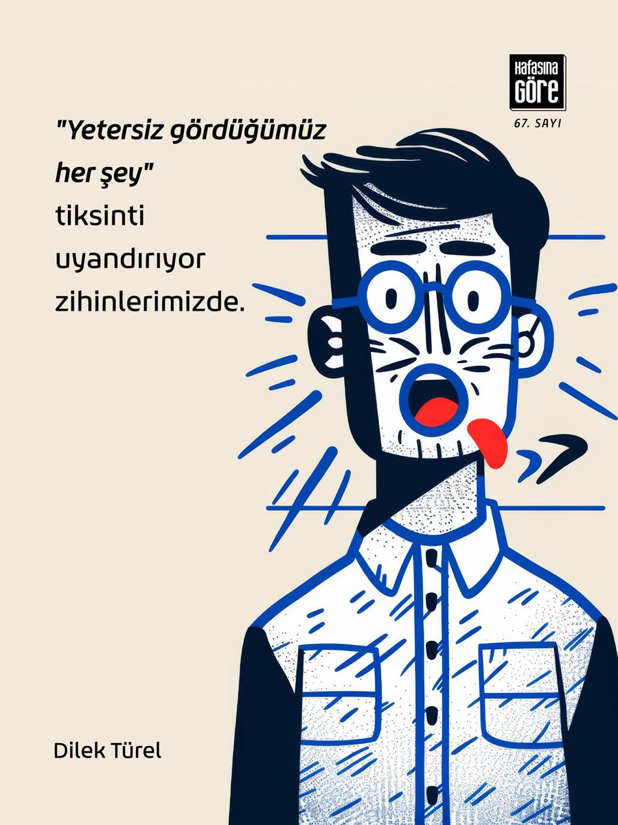 _kafasinagore's tweet photo. Yetersiz gördüğümüz her şey”
tiksinti uyandırıyor zihinlerimizde.
#DilekTürel

@dilekturel 
#KafasınaGöreDergi
#Mart - #Nisan https://t.co/tRsNnGLGUX
