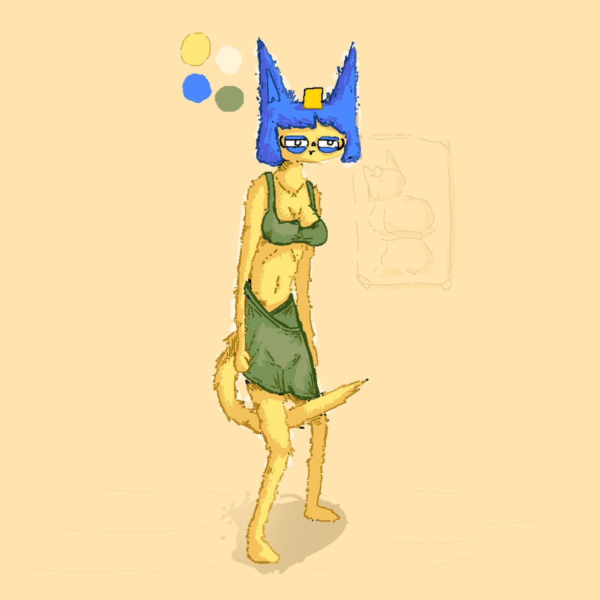 Omega_DevArt's tweet photo. So called "queen".
#ankha #drawing https://t.co/EuOSS4g7EM