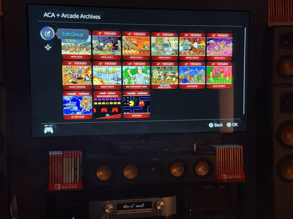MrMidnight1188's tweet image. Since you asked. This is how I’m spending mine 😊 

#retrogaming
#SNK
#NeoGeo
#EvercadeVS 
#NintendoSwitch2 
#ACA
#ArcadeArchives