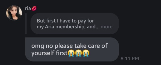 tiger_xin_news's tweet image. #update #fromm(03.05.26)~

🩷~ But first I have to pay for my Aria membership, and then I can buy food😅... I can live without food, but not without Aria

🐯~ omg no please take care of yourself first😭😭😭

#XIN #ARIA