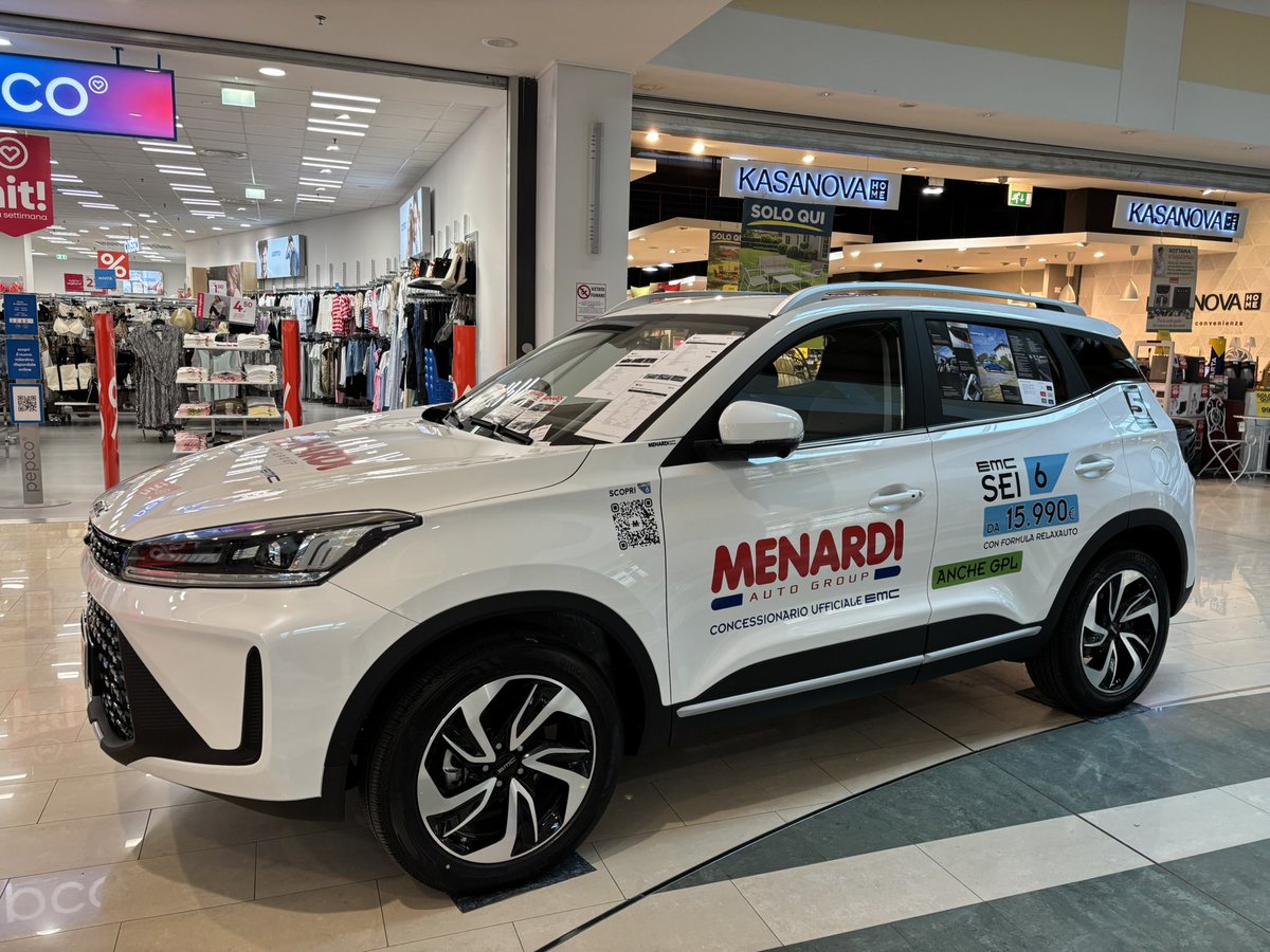 MenardiAuto's tweet photo. 𝑷𝒊𝒖̀ 𝒅𝒊 𝒖𝒏𝒂 𝒔𝒆𝒎𝒑𝒍𝒊𝒄𝒆 𝒗𝒆𝒕𝒓𝒊𝒏𝒂. 𝑬̀ 𝒍𝒂 𝒕𝒖𝒂 𝒑𝒓𝒐𝒔𝒔𝒊𝒎𝒂 𝒈𝒖𝒊𝒅𝒂. 🏁

Lo shopping al 𝗖𝗲𝗻𝘁𝗿𝗼 𝗖𝗼𝗺𝗺𝗲𝗿𝗰𝗶𝗮𝗹𝗲 𝗚𝗿𝗮𝗻𝗱𝗲 𝗖𝘂𝗻𝗲𝗼 questa settimana ha tutto un altro motore! Abbiamo portato le nostre ultime novità 🚗✨ https://t.co/Q07eG3fZau