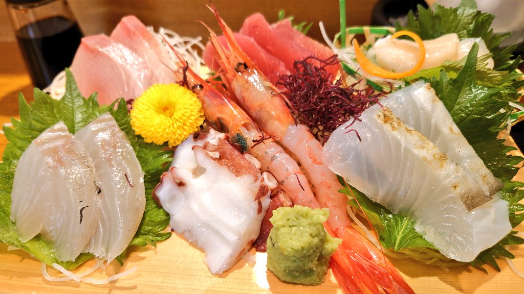 刺身御膳ヤバい😋