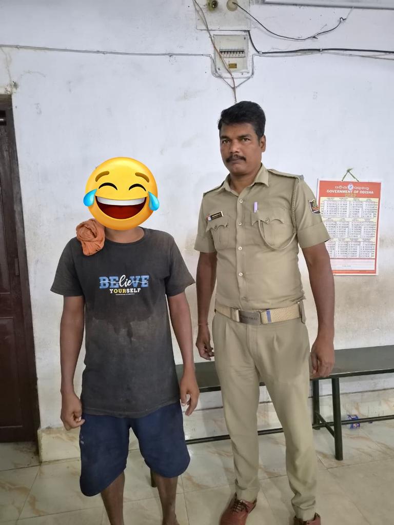 spjajpur's tweet image. Taking a step further towards ensuring justice, Kuakhia Police has successfully executed one NBW against Tapan Dalai , vill- Sarifabad . wanted in connection with CT No.328/10 .Issued by Hon'ble Court of the CJM Com ASJ Court Jajpur. 
#LawEnforcement 
#JajpurPolice
