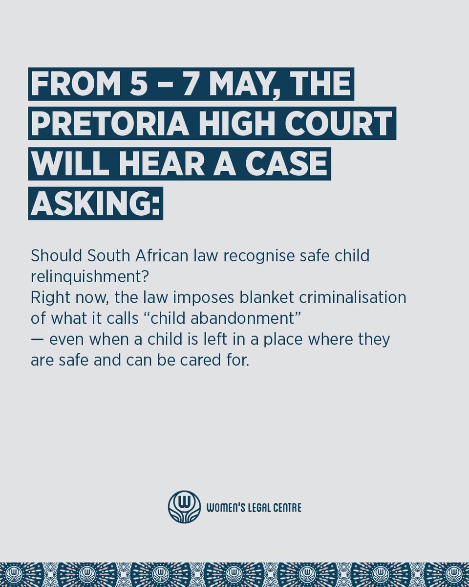 Women's Legal Centre tweet media
