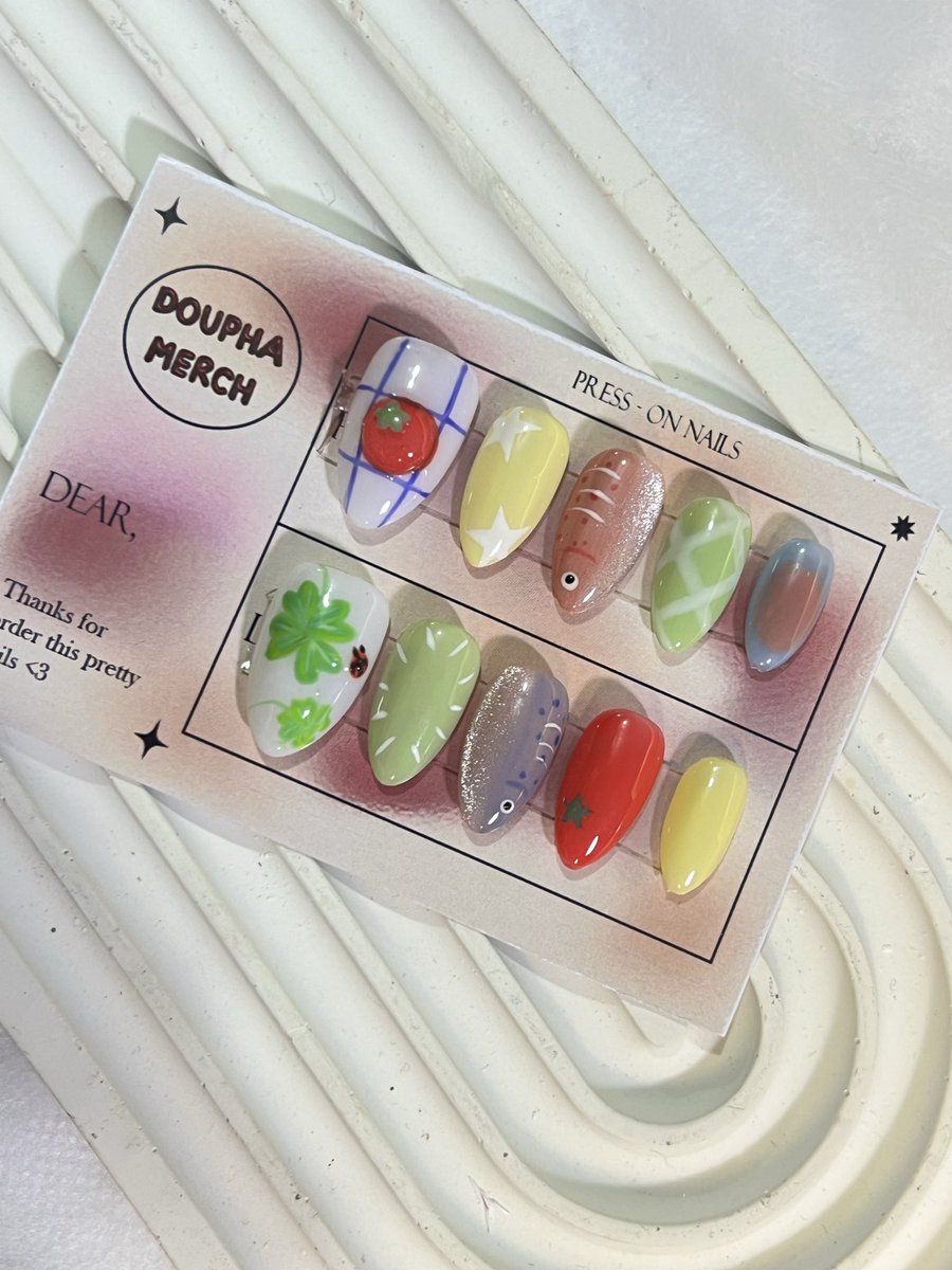 doupha.nails| Press On Nails 💅🏻✨💚 tweet media