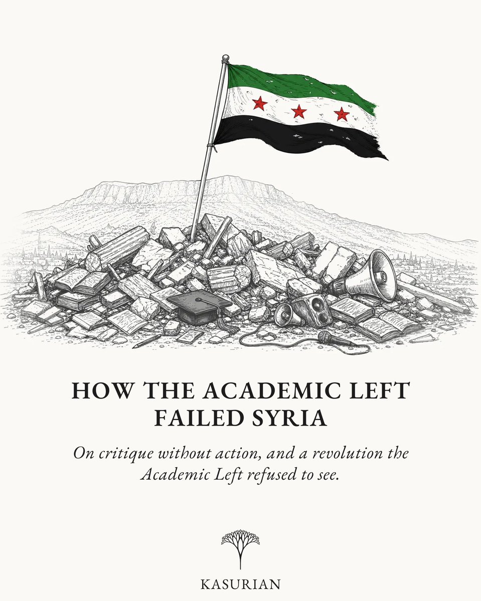 Syria was the litmus test. The Academic Left, which made solidarity its vocation, failed it.

In How the Academic Left Failed Syria, Sarah Al-Saeid explores how the post-Saidian academy turned sacrifice and critique into forms of victory in themselves.

Said's Orientalism was