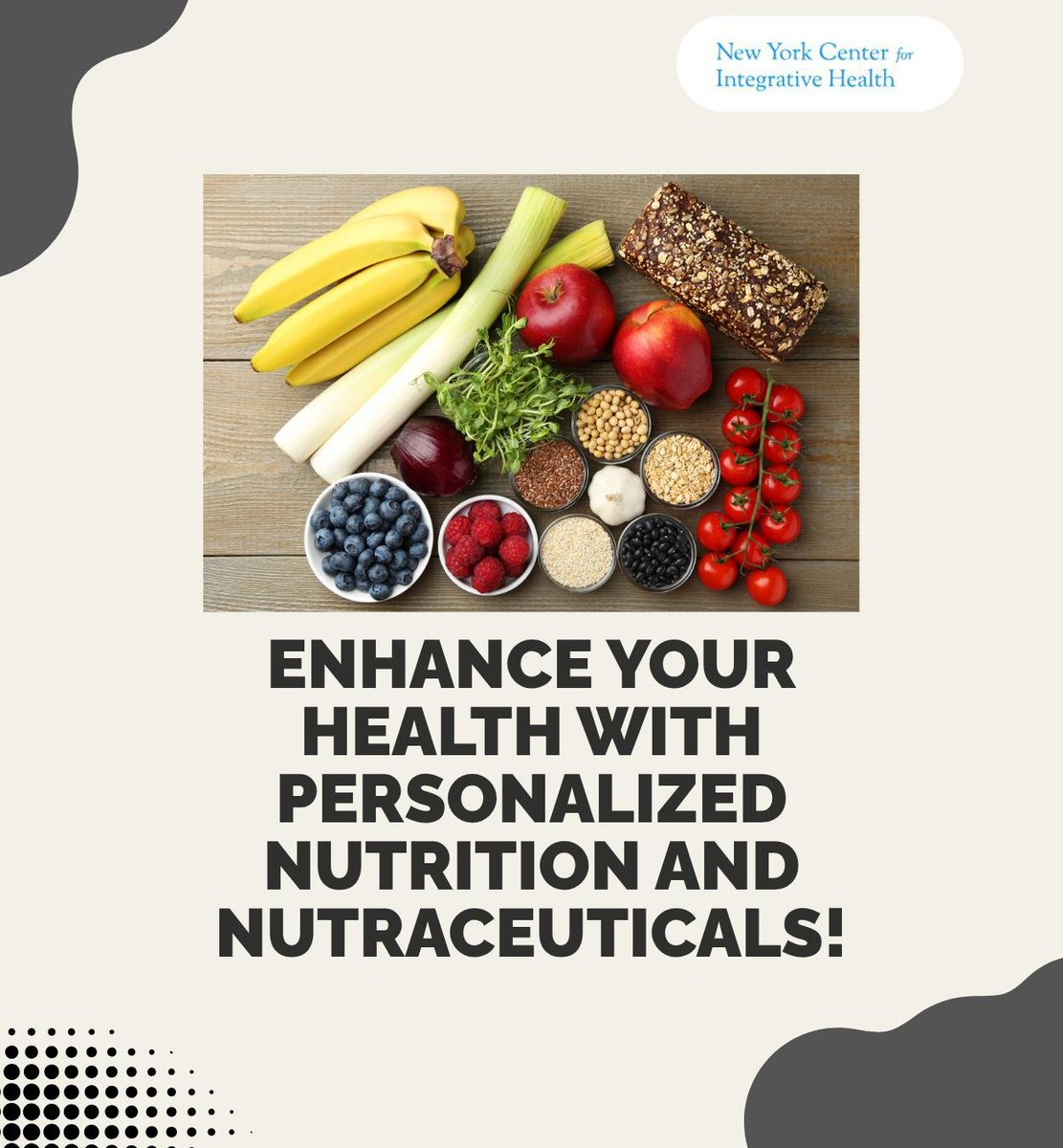nyc_integrative's tweet photo. We go beyond diets using advanced testing and high-quality nutraceuticals to create personalized nutrition plans that support your body's healing and promote sustainable health.
.
.
.
https://t.co/wxkYIDqSpq
(917) 477-3538 / (866) 320-6402
.
.
.
#nutrition #nutraceuticals https://t.co/AD48dLvLEV