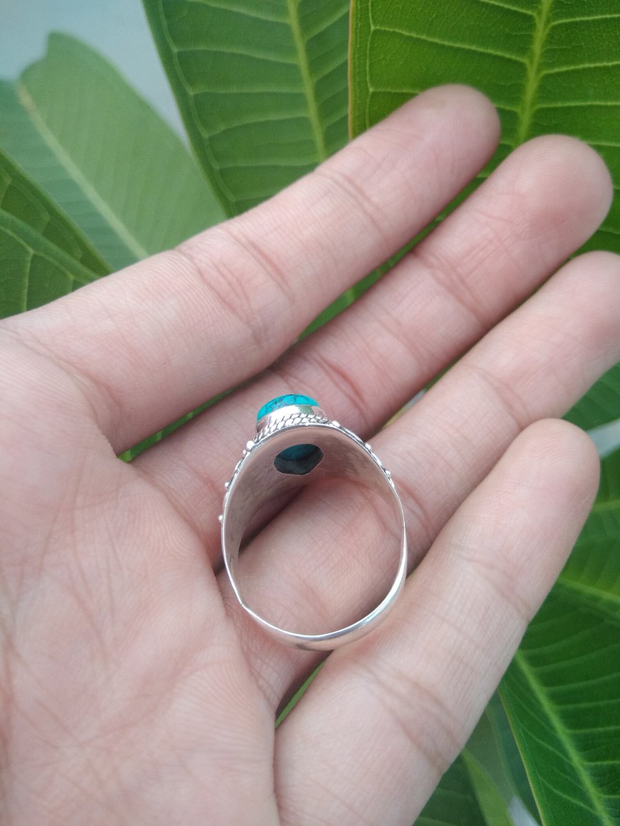 jewelrycreatio1's tweet photo. Turquoise Ring,925 Sterling Silver,Designer Ring,Handmade Ring,Boho Ring,Engagement Ring,December Birthstone,Giftidea,Blue Turquoise Jewelry
Buy At:
https://t.co/LmtVffgjzi
#Naturalturquoisering #Gemstonering #Bluestonering #Hippiering #Artisanring #Promisering #Anniversarygift https://t.co/uZ5etDs8DY