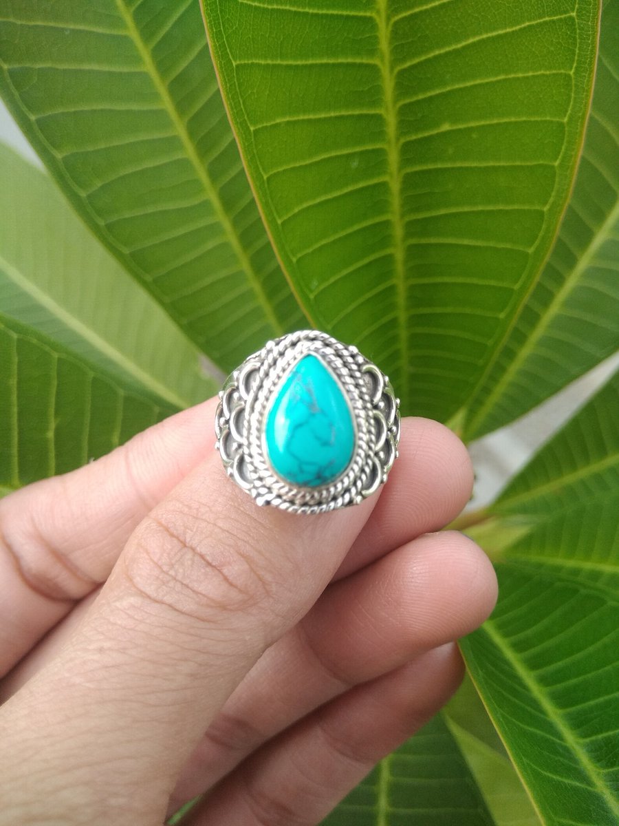 jewelrycreatio1's tweet photo. Turquoise Ring,925 Sterling Silver,Designer Ring,Handmade Ring,Boho Ring,Engagement Ring,December Birthstone,Giftidea,Blue Turquoise Jewelry
Buy At:
https://t.co/LmtVffgjzi
#Naturalturquoisering #Gemstonering #Bluestonering #Hippiering #Artisanring #Promisering #Anniversarygift https://t.co/uZ5etDs8DY