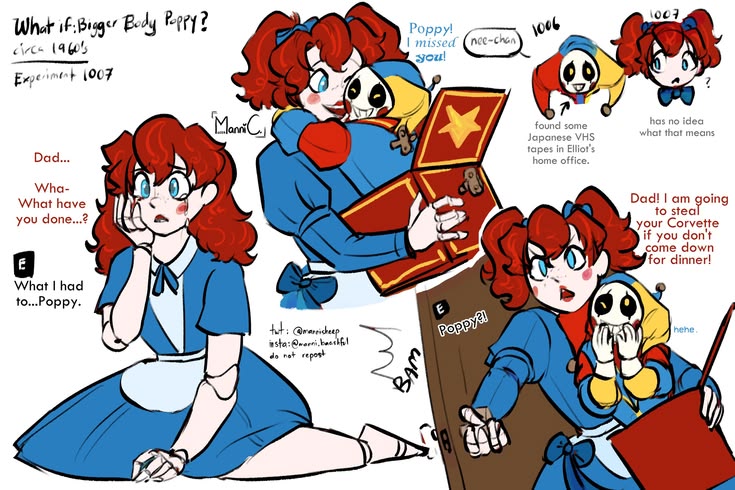 HorcajoJulia's tweet image. Créditos a @Mannisheep 
#PoppyPlaytime
