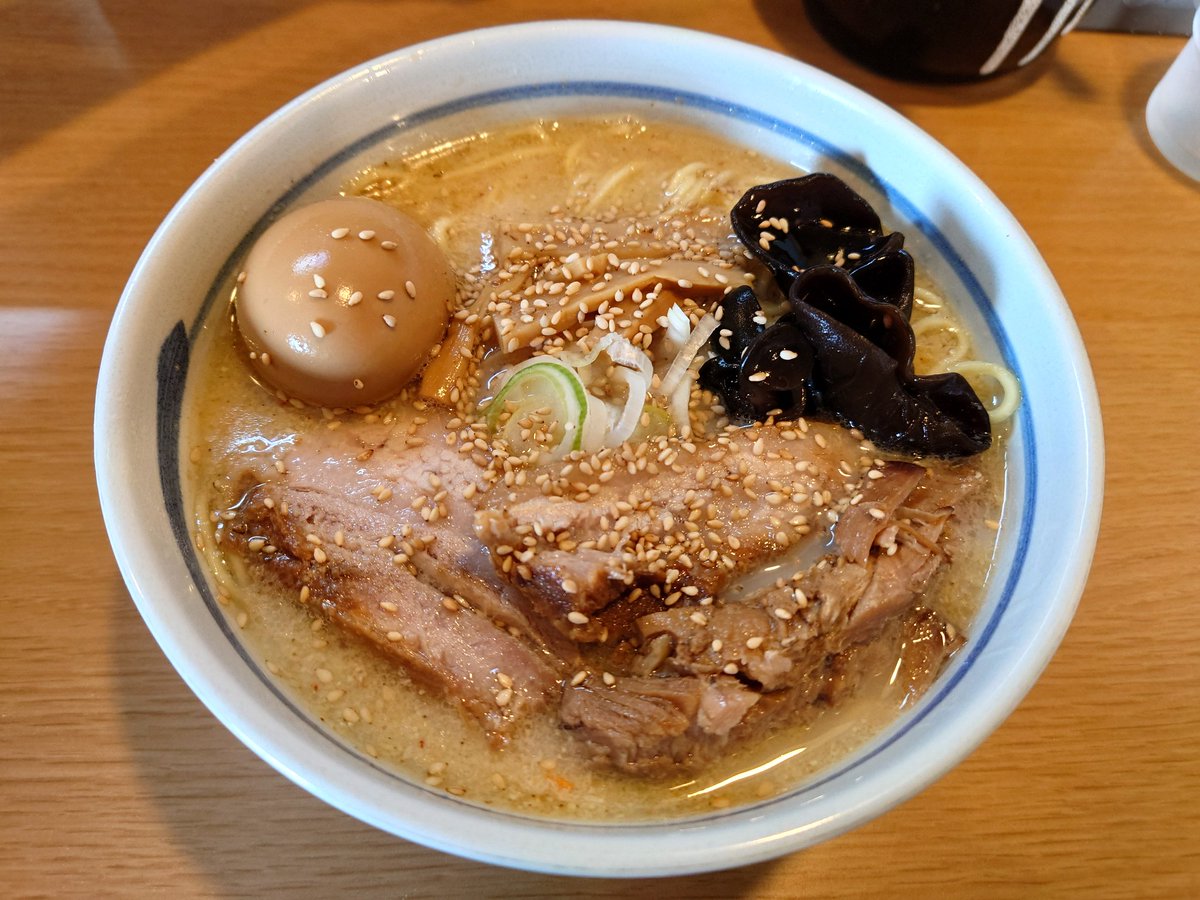 久しぶりの塩ラーメン。