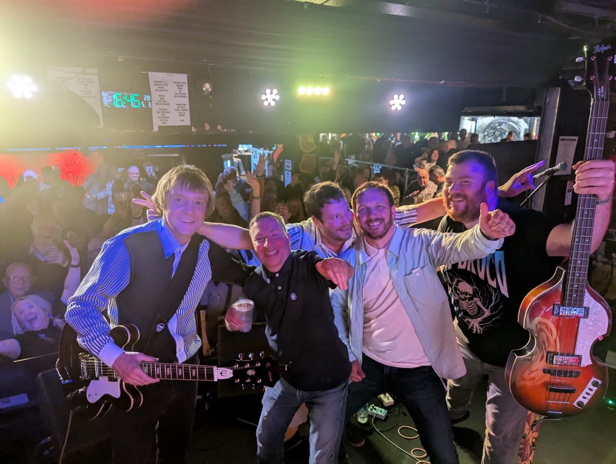 mazeukmusic's tweet photo. LIVERPOOL - what can we say.

To play, not only in the famous Cavern but a sold out Cavern was mental.

The Maze family, the Maze tops, the crowd singing back your songs.

Wow thank you so much. https://t.co/TSx3aM2rBv