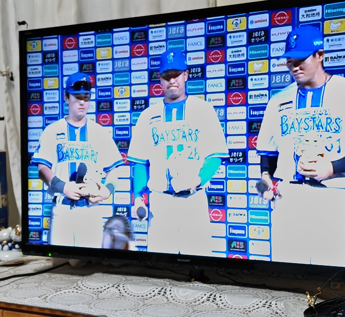 何かイイなぁこの３人🥰
#baystars