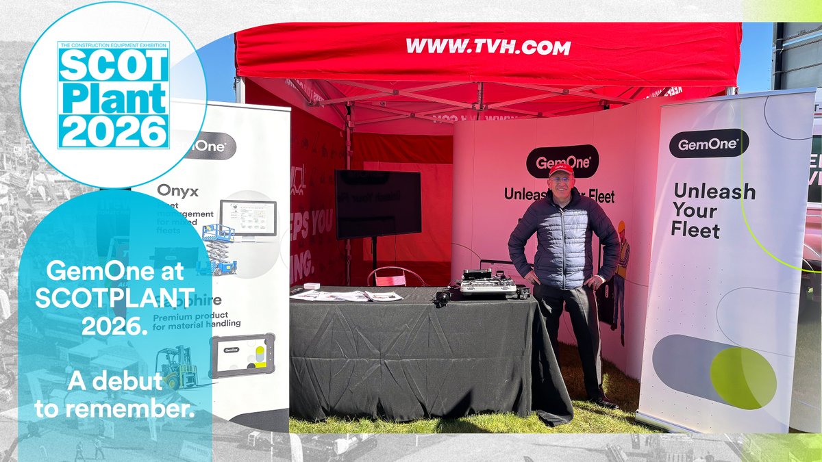 GemOne_'s tweet photo. Recently, GemOne joined @TVHgroup at @ScotPlantEvent for what turned out to be two of the best days Edinburgh could offer. Gavin Cadey spent the weekend on the TVH stand showing what happens when your fleet starts being a data source. Get in touch!
https://t.co/uSpFsEmrBc https://t.co/oENSTEtnf6