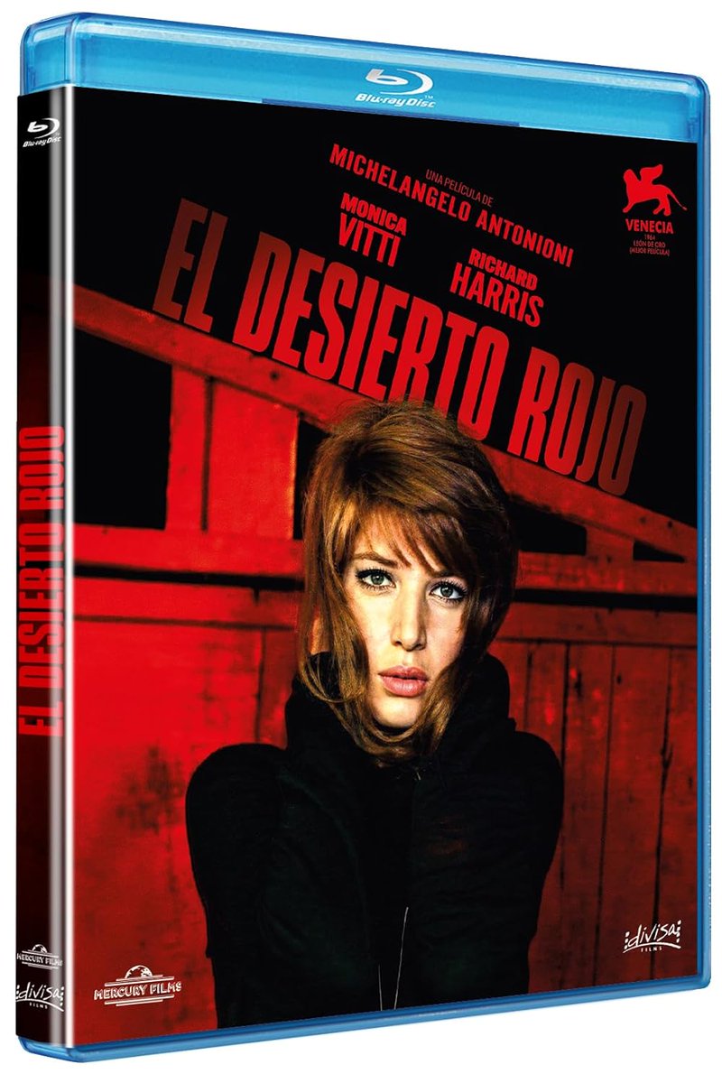 Rafanical's tweet image. El 28 de abril, Divisa puso a la venta el #Bluray de Mercury del clásico italiano de 1964 #ElDesiertoRojo un #drama psicológico dirigido por #MichelangeloAntonioni y protagonizado por #MonicaVitti y #RichardHarris  

Más información: lalibretacinefila2.blogspot.com/2026/05/lanzam…

#Cine #FelizLunes