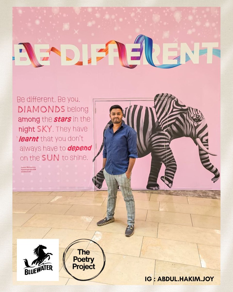 poetryproject08's tweet photo. I'm excited to announce a collaboration with The Poetry Project, Bluewater Shopping Centre in Kent and Immersive 3D. The project is on display in an immersive and creative way! A huge thanks to Abdul Hakim Joy for the support and share. @TweetBluewater @MillsMc07 #mentalhealth https://t.co/MzcXNoHFcB