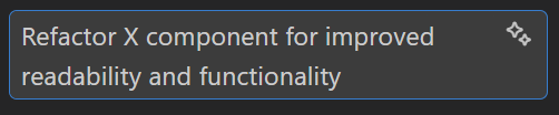 ShobhitSundriy1's tweet photo. Can someone tell me why VSCode's Generate commit message  mostly gives this message when you make a change in a react component https://t.co/Zqz9xGInHd