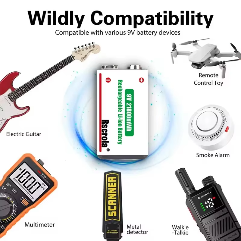 SlayInSeconds's tweet photo. Top On Sale Product Recommendations!
Long-Lasting 9V Lithium ion Rechargeable Battery 21800mWh High Capacity for Guitar Microphone Smoke Detector Pedal with Cable
Price Now: USD 0.99 (Original price: USD 5.74,  83% off)
🔗Click &amp; Buy: https://t.co/9emlmRryDW https://t.co/FvStMnfDO8