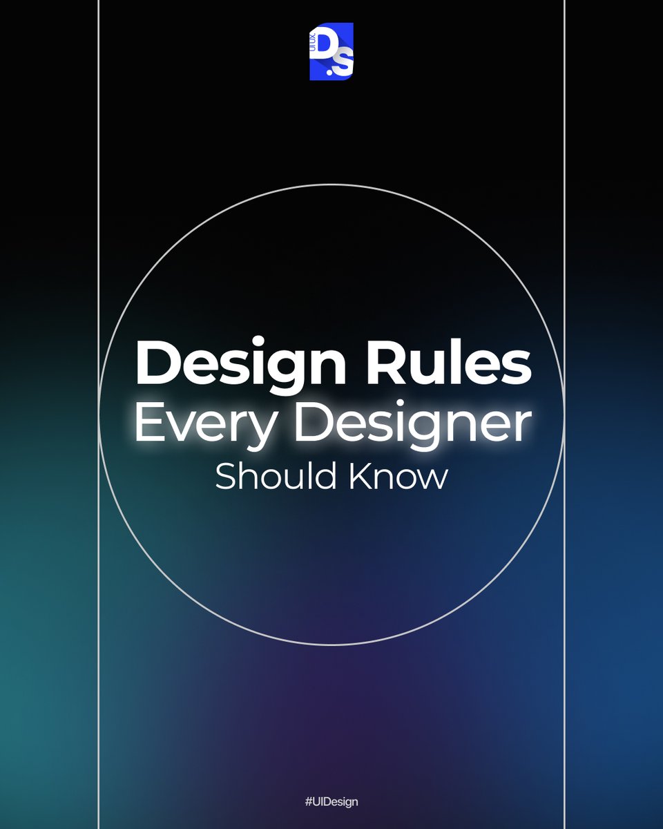 designstudioux's tweet image. Good design isn’t random.
It’s built on rules most people ignore.
Grids, spacing, type, alignment, 
this is the foundation.

Master this, and everything else gets easier.

#designstudiouxui #uidesign #productdesign #designrules #graphicdesign #typography #designstudio