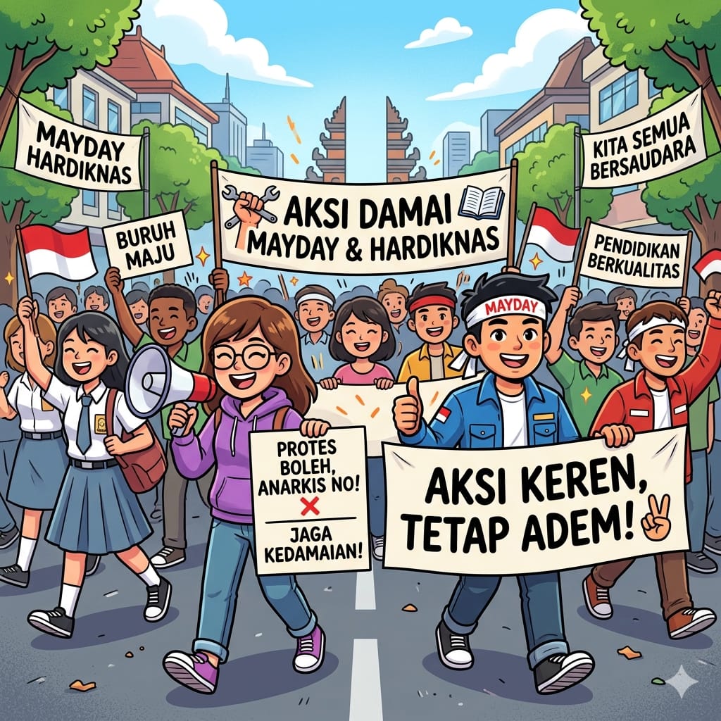 antonwibowooo's tweet photo. Mari kita rayakan Hadi Pendidikan Nasional dengan aksi damai, aman, dan penuh semangat! Bersama kita menunjukkan cinta untuk pendidikan yang lebih baik! 🌟📚 https://t.co/T51X2wB7MR