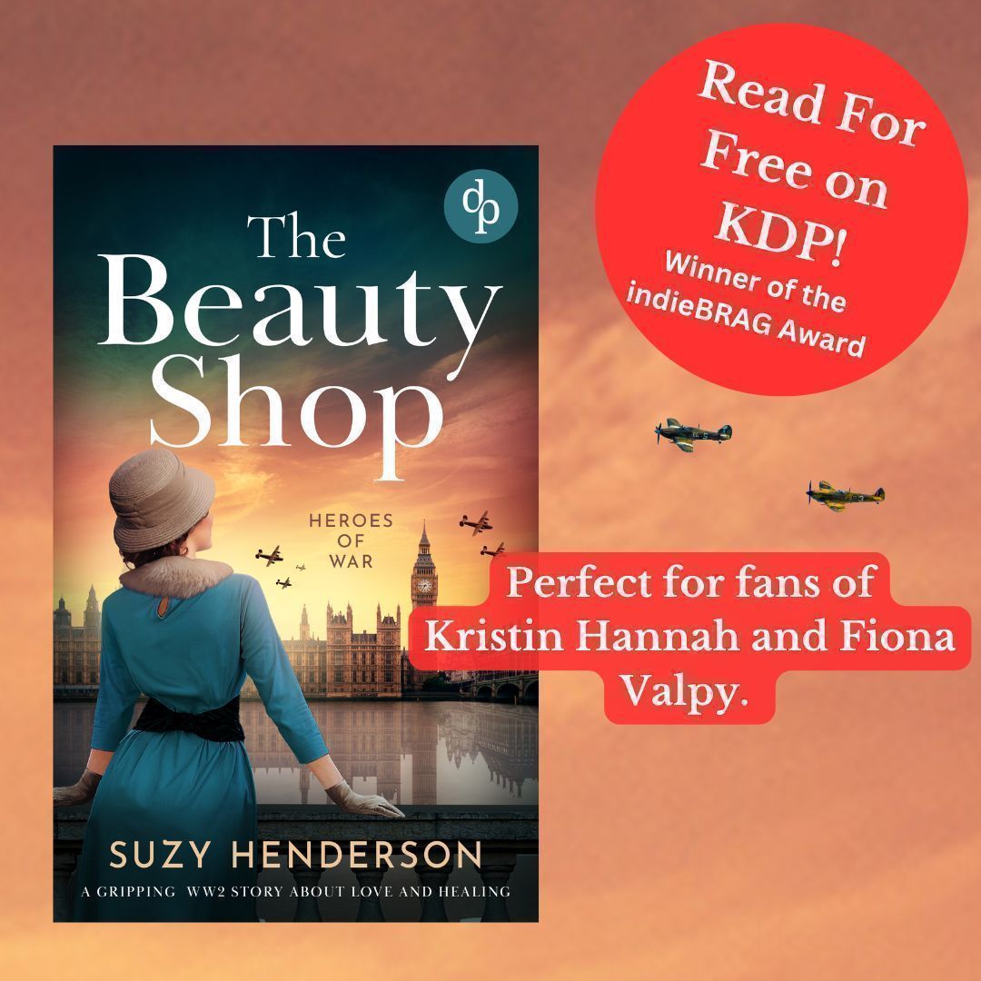 Suzy_Henderson's tweet image. "Totally unputdownable!"

B-17 pilot John Mackenzie faces loss with every mission, edging closer to the brink. Then he meets Stella. Can love pull him through, or will war tear them apart? 

mybook.to/thebeautyshop

#histfic #readers #HistoricalRomance #WW2 #audiobooks