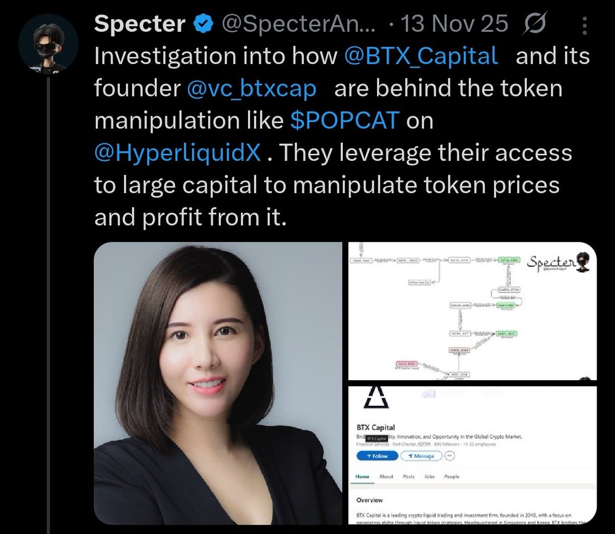 Specter tweet media