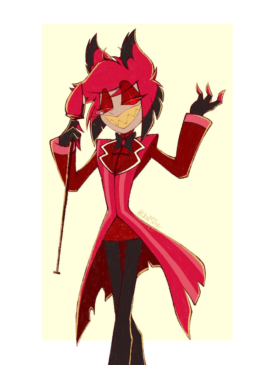 UraMilly's tweet photo. Another Alastor!!
'cause I'm obsessed with him UvU

#alastor #hazbinhotelalastor #hazbinhotel https://t.co/pJeb1EJbzL