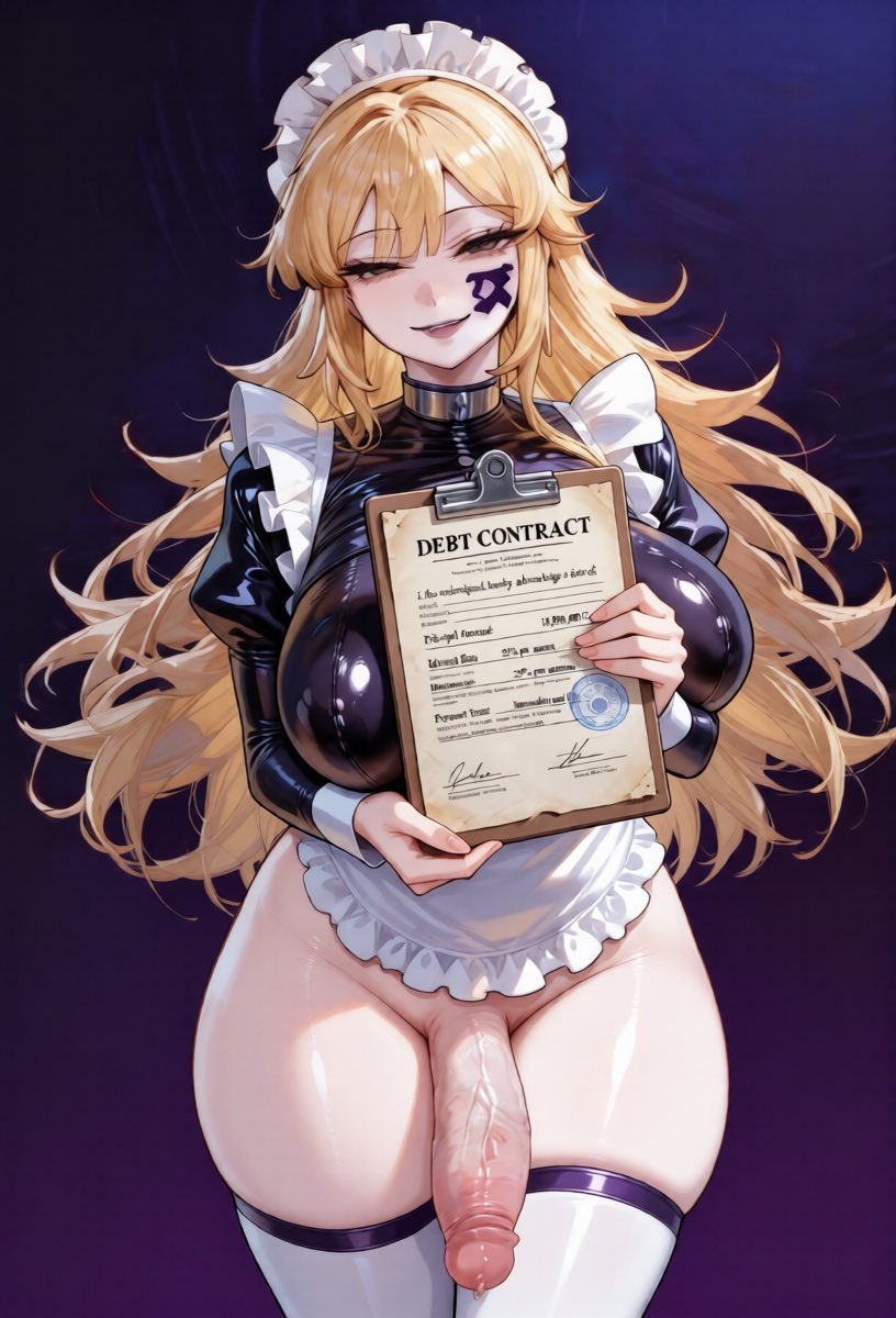 Magi’s Head Latex Maid Derieri💋🧡 tweet media