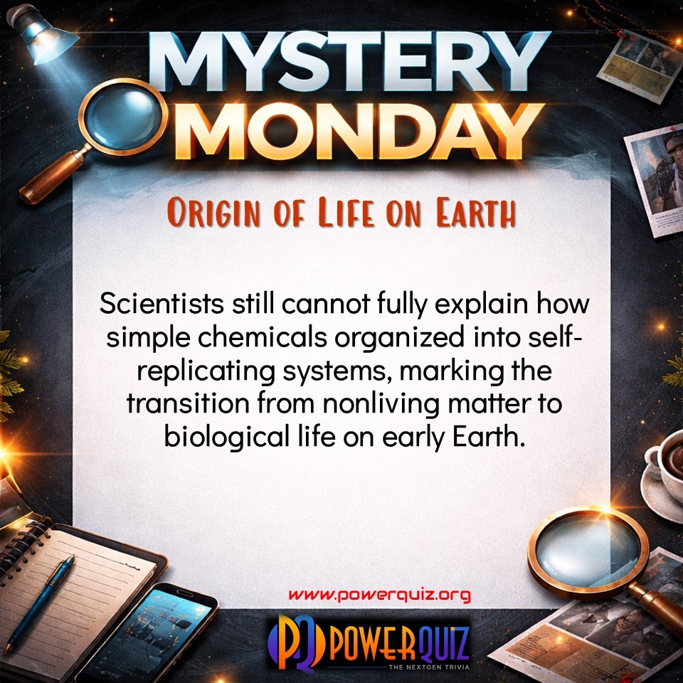 PowerQuizHQ's tweet image. Mystery Monday with PowerQuiz Science! Can you be a detective to solve this Mystery? State your hypothesis in the comments. #PowerQuiz #MysteryMonday #Science
