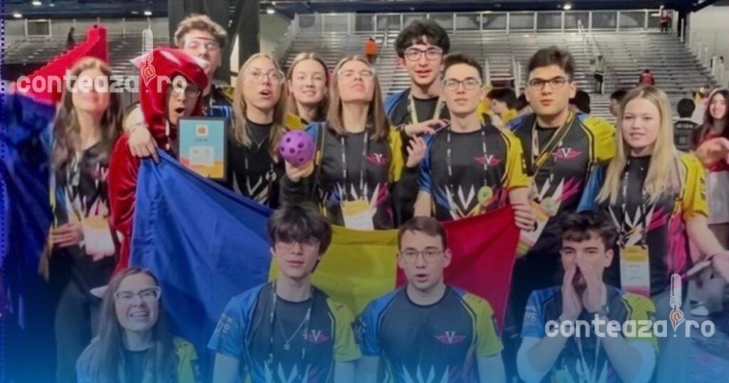 conteazaRO's tweet photo. România domină Campionatul Mondial de Robotică și podiumul integral https://t.co/0NnXKdjmHB https://t.co/Hn3h0RkmEa