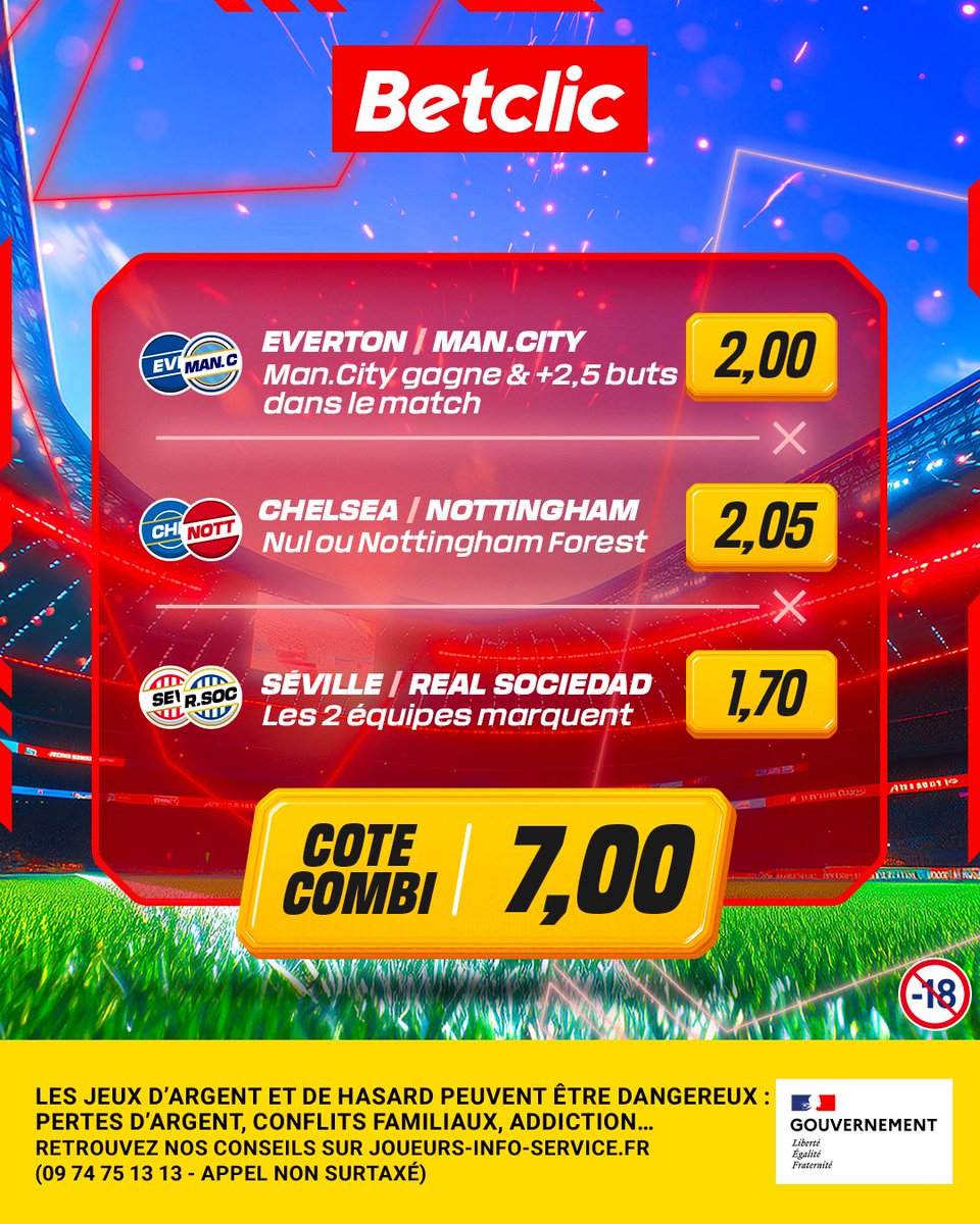 Betclic 🔞 tweet media