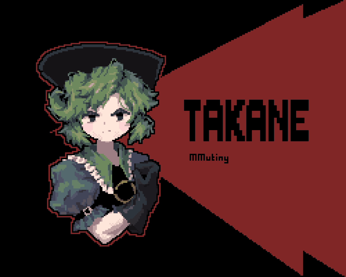 Mutiny_Pipole's tweet photo. 山城高岭

＃山城高岭   #東方Projectㅤㅤㅤㅤ ＃pixel  ＃像素   ＃ドット絵 https://t.co/rjxbucK8mz