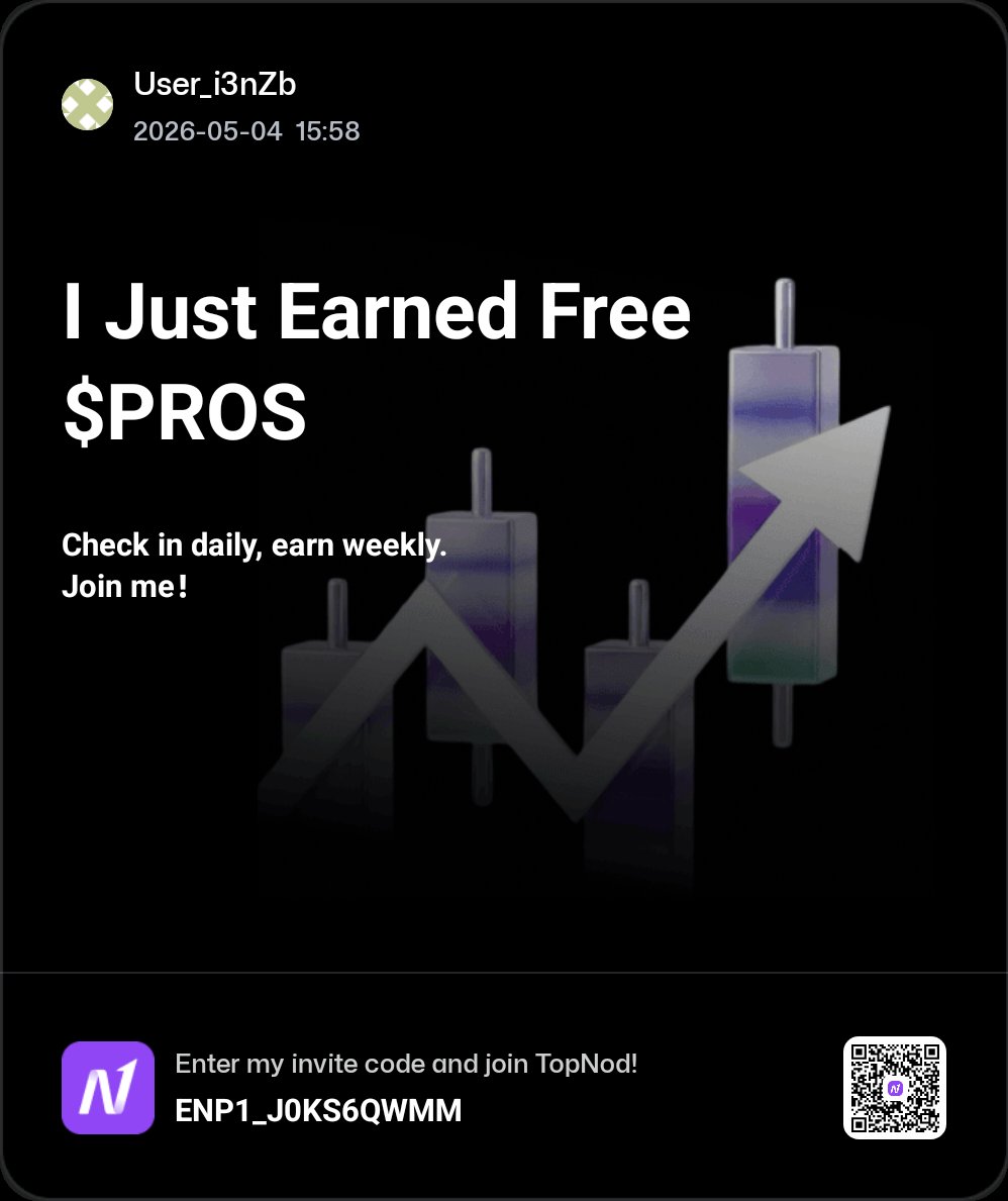 myprideman's tweet photo. Just joined TopNod Energy Park ⚡️
Simple tasks → earn Energy → share weekly $PROS rewards.
The more people join, the bigger the reward pool 
Worth a try！
#topnodenergy
https://t.co/fPw0h5jbqx https://t.co/mxySd8hsle