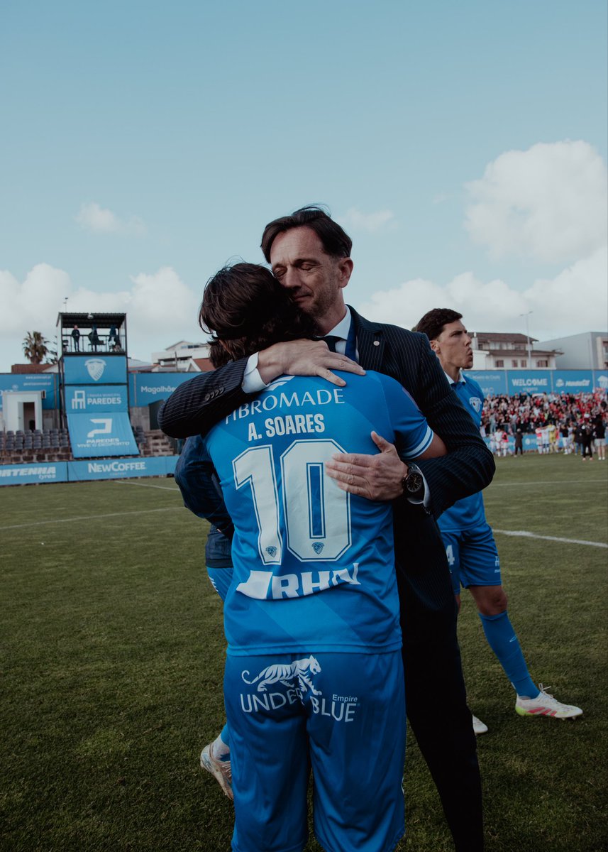 Último jogo da época, emoções à flor da pele 💙🫂

#uscparedes #paredeseuniao