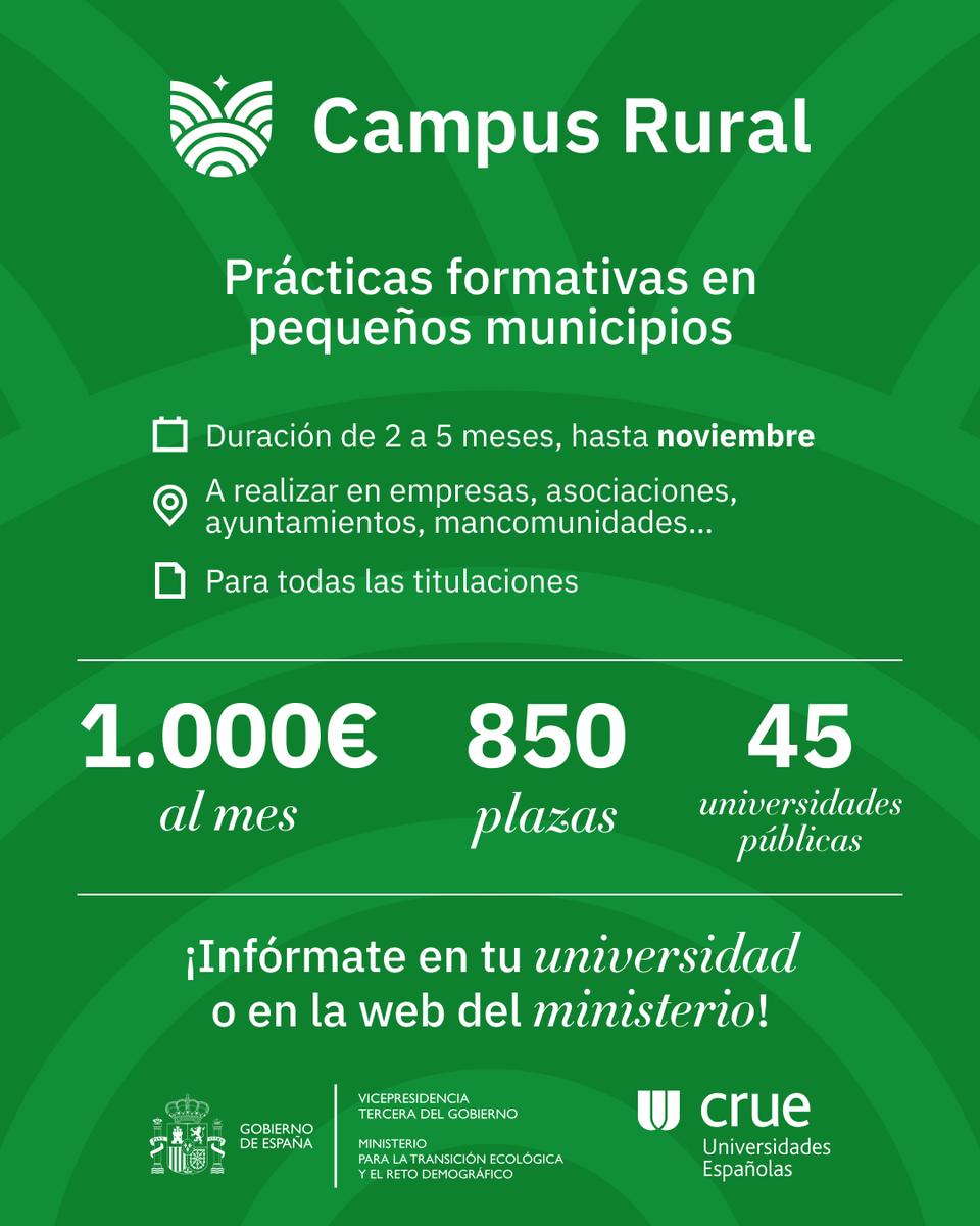 EIAF_ULE's tweet photo. Convocatoria e información:
UNILEON: https://t.co/juC4A9pn8F
MITECO: https://t.co/DadT2s4DUm https://t.co/GxLbUPbBNt