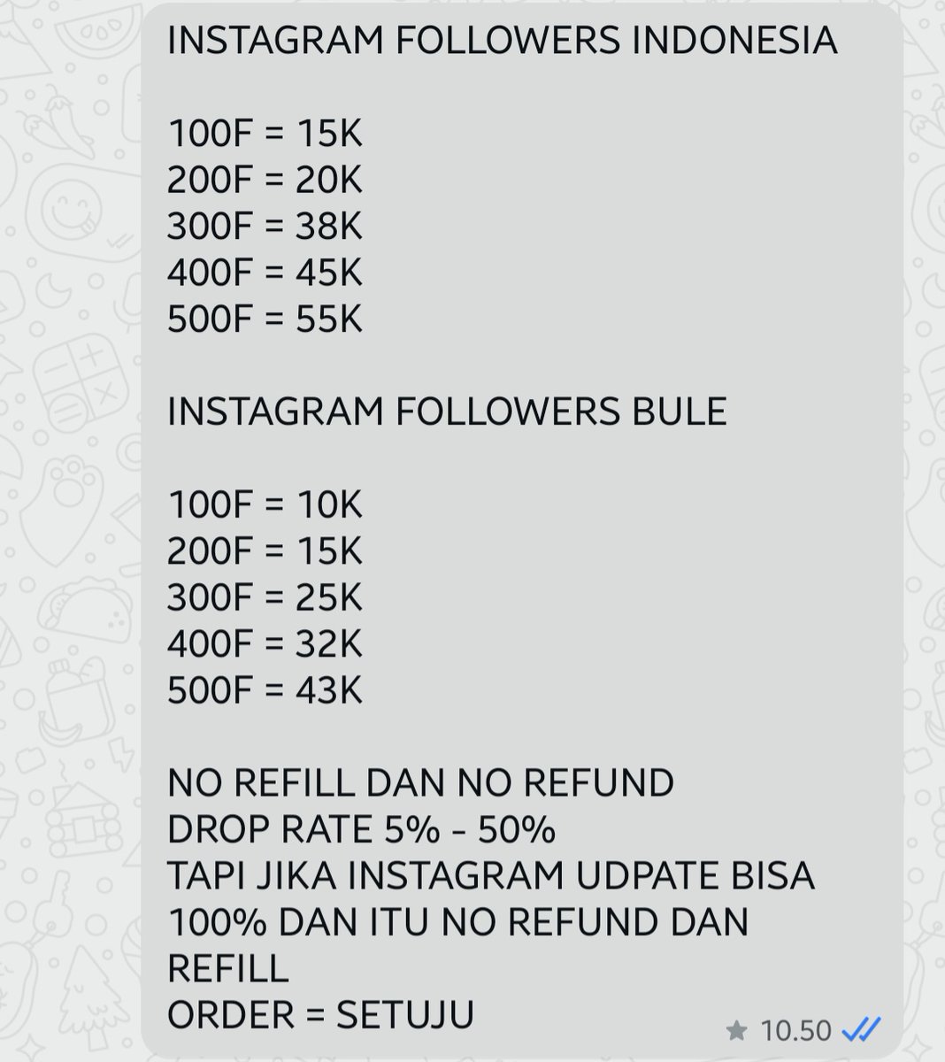 All sosmed needs ready, murah dan sudah pasti trusted! Order via DM atau klik link WhatsApp di bio untuk respon cepat💗

​t. kebutuhan need cari wtb mau beli ada yg jual yang shopee tiktok twitter facebook views yt like youtube instagram followers folls telegram uplike upfoll 82