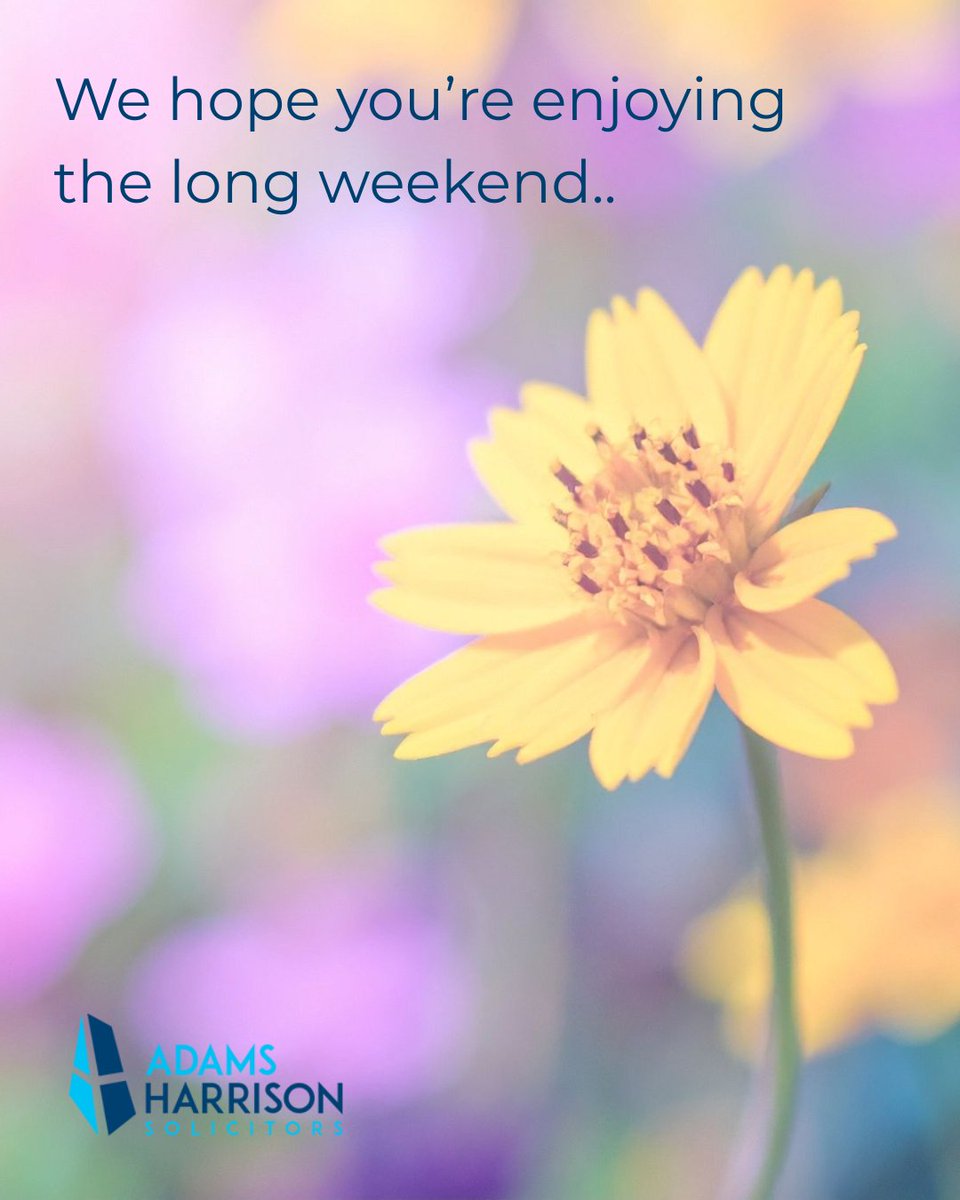 AdamsHarrison2's tweet photo. 🌼 Bank Holiday Monday

We hope you’re enjoying the long weekend.

If you need us, you can still visit our website to find out more about our services.

👉 https://t.co/evhf5SE8bg https://t.co/B7iZfhGbZj