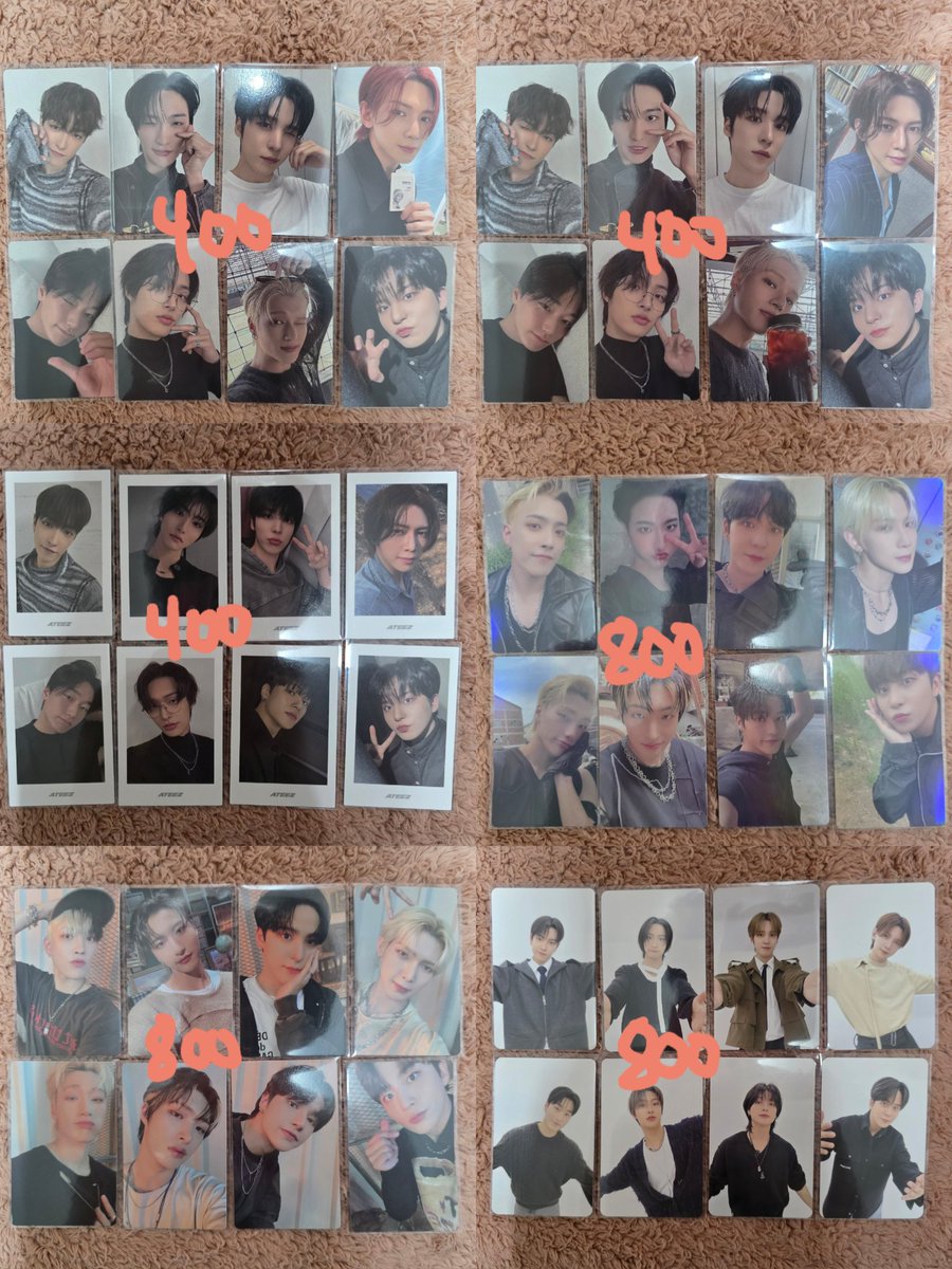 NNpadada's tweet photo. WTS LFB [ON HAND]

ATEEZ PHOTOCARDS 

PHP 21,500 (Php 21,000 PAYO)

-can look for kahati
-prio PAYO
-dp 6000, balance Jun 30

Mop: Gcash, GoTyme, Maribank
MOD: LBC

ateez ot8 hongjoong seonghwa yunho yeosang san mingi wooyoung jongho https://t.co/AbsiLfNaFQ