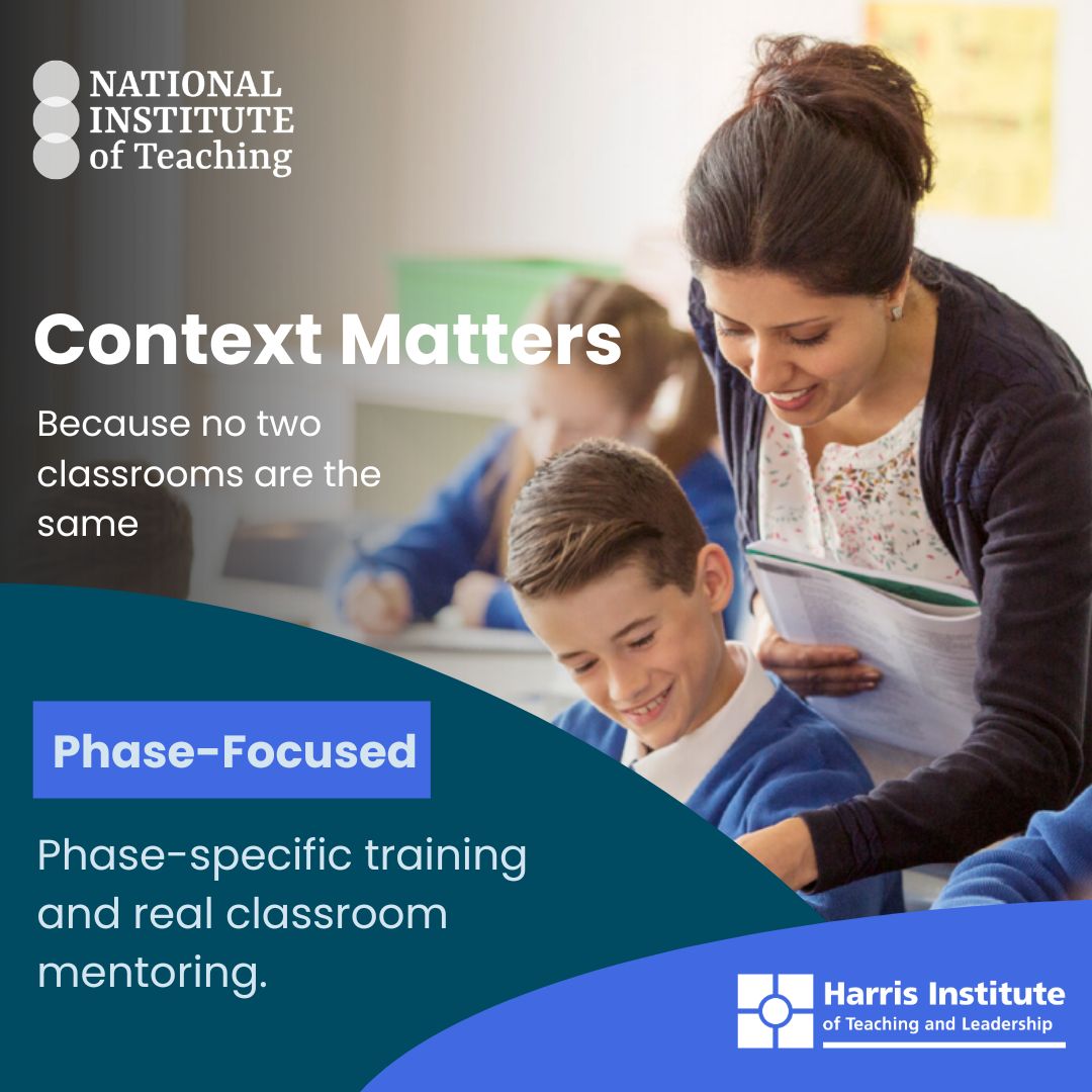 Context matters&mdash;especially early in a teache...