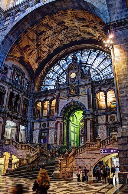 angelicaio81153's tweet image. Architectural masterpieces 

Antwerpen - Central Railway Station , Belgium Opened 1905 
Art Nouveau Architectural Style 
#photography #architecture #cuturalheritage