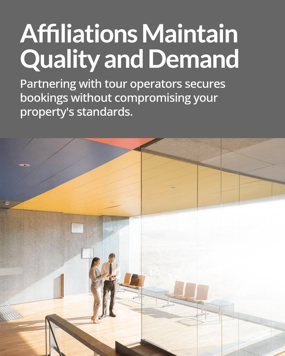 CPM_spain's tweet image. Tour operator affiliations boost booking consistency without lowering your property's standards. They provide steady demand while ensuring compliance and quality control. Protect your investment with trusted partnerships. Book a consultation today. #propertymanagement