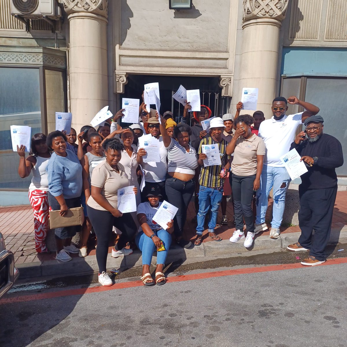 ChumileSali's tweet photo. Informal settlement residents from Ward 46 in Nelson Mandela Bay, Nomakwezana &amp; Solomon Mahlangu informal settlements, submitted comments on the draft Budget &amp; IDP 2026/27 at Noninzi Luzipho Building (IDP Offices) today, 04 May 2026. @LobisheBabalwa @NMandelaBaymuni @asivikelane https://t.co/NgwiChm9m3